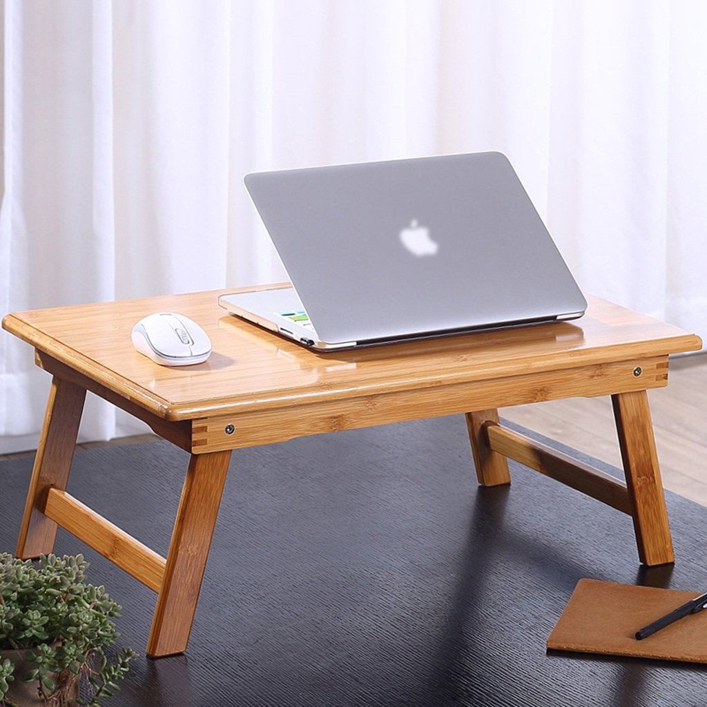 Desk BOBE SHOP- Small Folding Table, Modern Simple Computer For Bed Or  Sofa, Portable (Size 80 50 34cm)