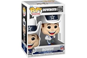Funko Pop! NFL Mascots: Cowboys - Rowdy - NHL Mascots and Marks - Collectable Vinyl Figure - Gift Idea - Official Merchandise - Toys for Kids & Adults - Sports Fans - Model Figure for Collectors