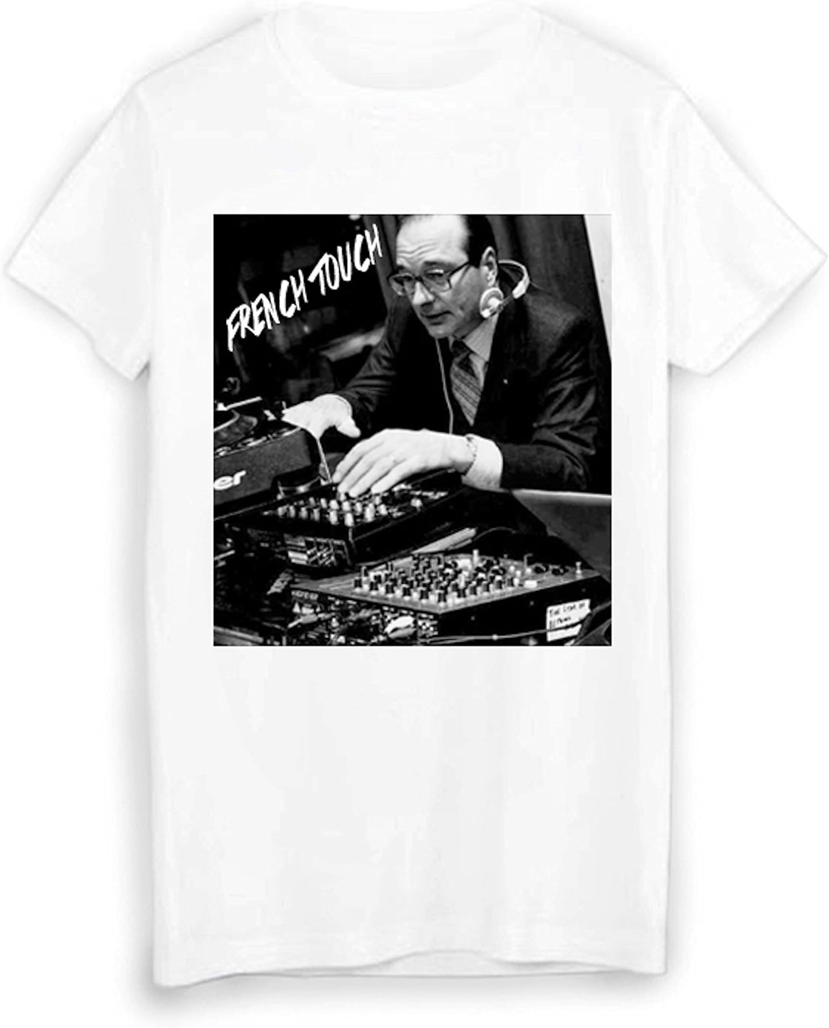 Youdesign T-Shirt Jacques Chirac DJ Ref 1020