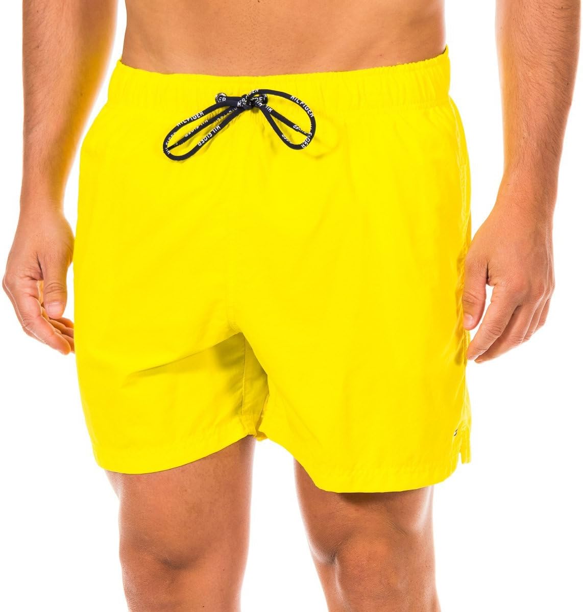 Tommy Hilfiger Beachwear Men's Swimming Shorts Yellow Lemon Tree L