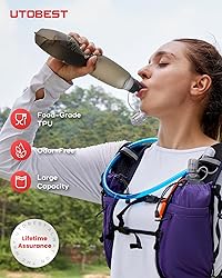 UTOBEST 500ml Soft Flask, 2 Pack Flexible TPU