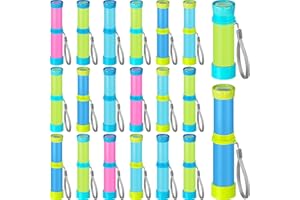 Vertintong 20 Pcs Portable Pocket Pirate Monocular Telescope Retractable Educational Science Toys Spyglass Pirate Telescope for Kids Science Exploring Toy for Little Ones Gifts Party Favor Supplies