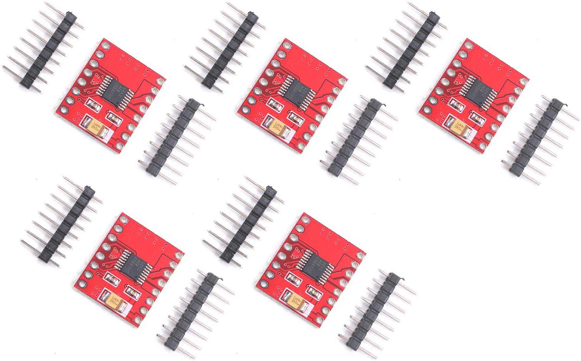 5PCS DRV8833 2 Channel Dual H-bridge DC Motor Driver Module