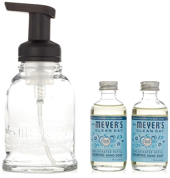 MRS MEYER’S FOAMING HAND SOAP STARTER KIT, 1 EA