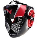 Sfeexun Headgear for Boxing MMA Training Kickboxing, Head Gear for Muay Thai, Sparring, Taekwondo, Martial Arts, Grappling, Karate