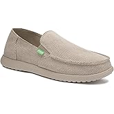 Sanuk Tail Gate Mens Slip On Shoes - Machine Washable Loafers | Mens slip-on shoes, casual loafers, removable cushioned EVA footbed, soft flocked textile upper, indoor outdoor