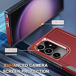 for Samsung Galaxy S24 Ultra Case, Full Body Heavy