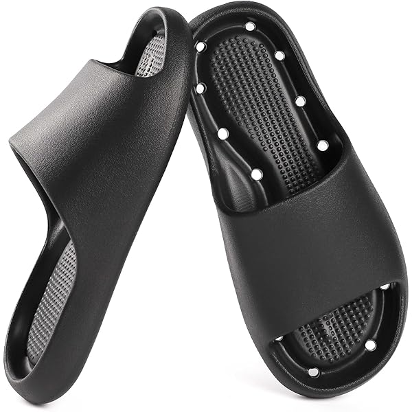 Xincx Soft Slippers For Women & Men - Non-Slip Thick Sole, Quick-Dry EVA Flip Flops For Home & Bathroom