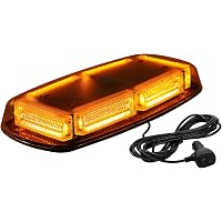 Xprite 30 LED Tow Truck Beacon Light - Orange Emergency Warning Light For Forklifts