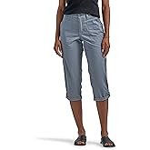 Lee Women's Ultra Lux Comfort with Flex-to-Go Cargo Capri Pant