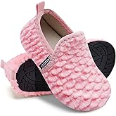 WateLves Kids Toddler Slippers Girls Boys Slip on House Shoes Lightweight Anti Slip Sock Slippers Winter Indoor Outdoor Walking Shoes