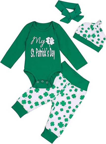 baby boy st patricks outfit