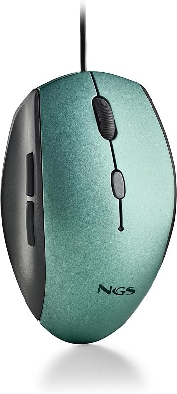 Moth Ice - Rato Ótico com Cabo USB e Adaptador USB-C Incluído