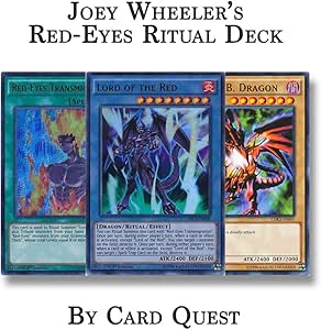Amazon.com: Yu-Gi-Oh! Joey Wheeler Complete Red-Eyes Lord of The Red ...