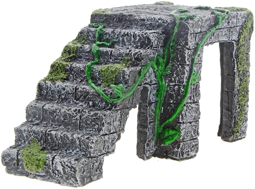 Turtle Basking Platform,Toolzia Turtle Tank Ramp Platform, Aquarium Turtle Accessories Tank With Rock Ladder For Turtle Tank Setup