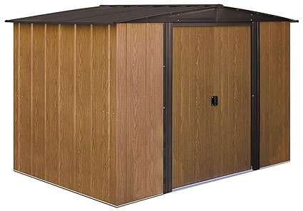 Arrow Wl86 Woodlake 8 Feet By 6 Feet Steel Storage Shed - 
