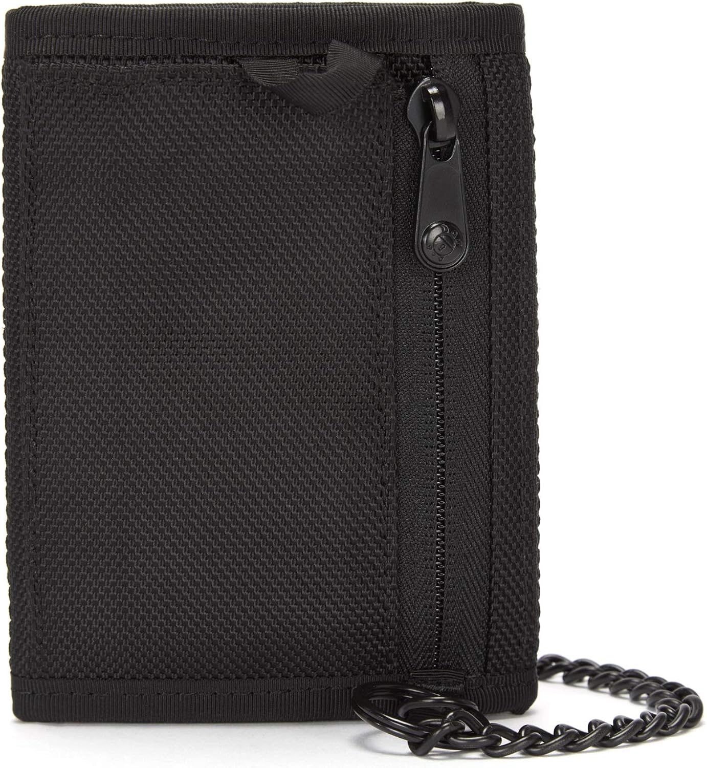 Pacsafe RFIDsafe Z50 RFID Blocking Tri-fold Wallet - With 6 Card Slots, Black