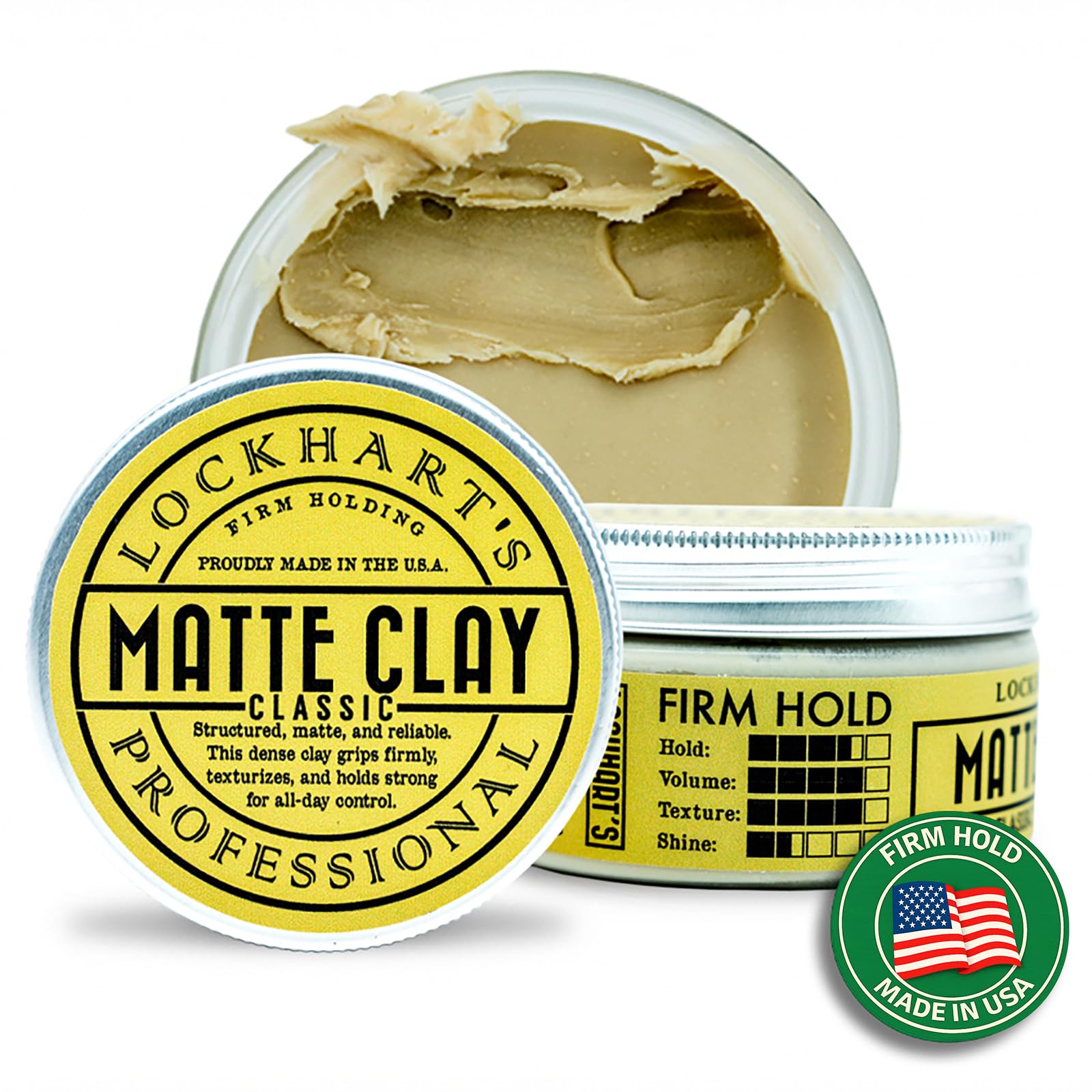 Lockhart's Authentic Professional Matte Clay 110ml