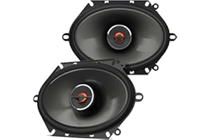 JBL GX862 6" X 8" 2-Way GX Series Coaxial Car Loudspeakers,Black