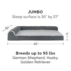 Furhaven Orthopedic Dog Bed for Large Dogs