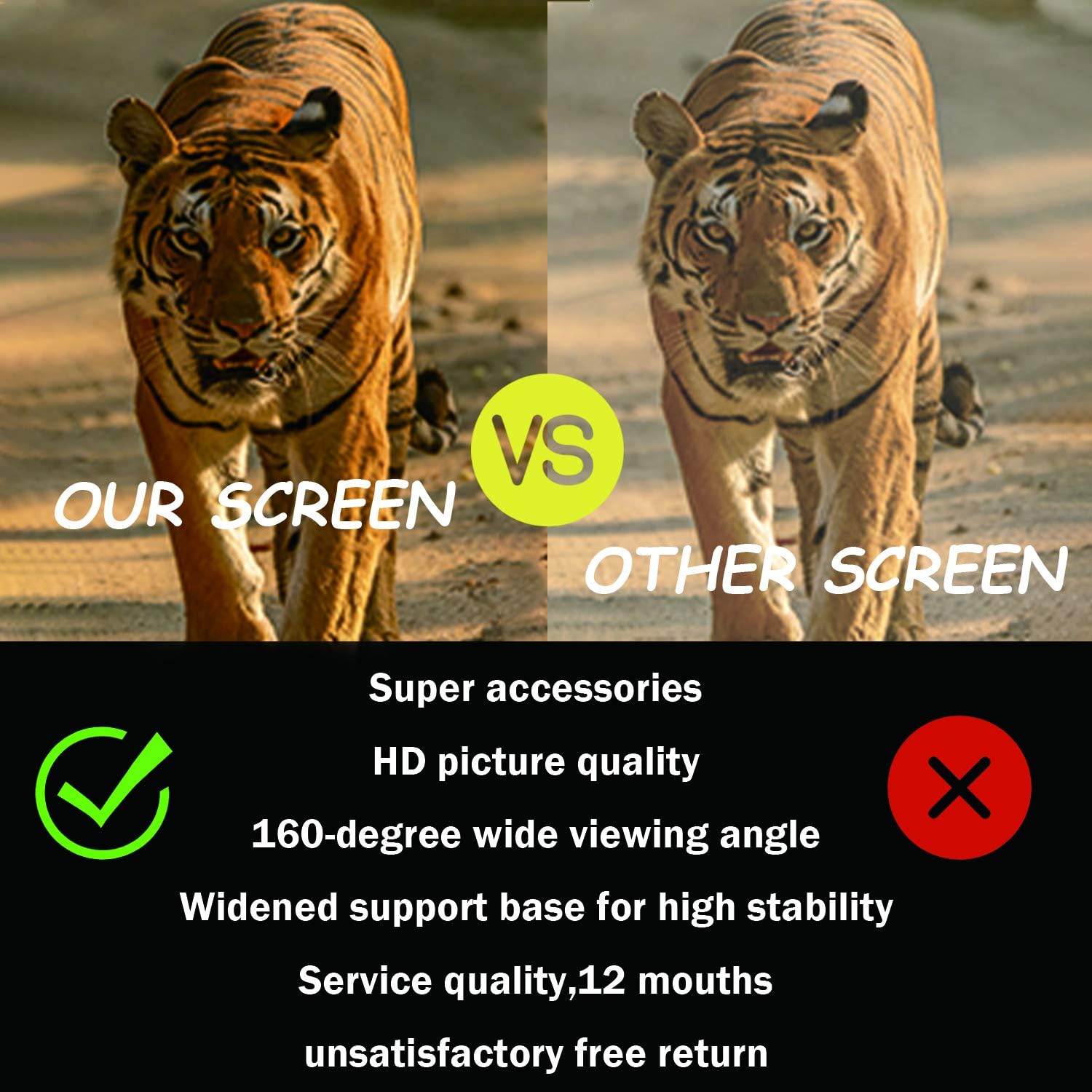 JinHuiCheng Projector Screen with Stand Portable Projection Screen 16:9 for Indoor Outdoor Home Theater Backyard Cinema Trave (100inch): Home Audio & Theater