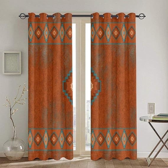 JinSPef Red Western Southwest Canyons Tribal Native Desert Blackout