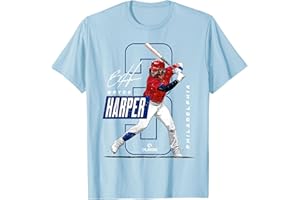 LICENSE CHAMPS Bryce Harper | Philadelphia MLB Players | MLBHARP3004 T-Shirt