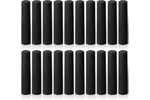 ywmigl 20 Pcs Sidewalk Chalks for Kids Non Toxic Jumbo Chalk for Party Gift Outdoor Art Classroom Play Painting (Black)