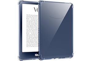 TQQ Clear Case for 6" Kindle 11th Generation 2022 Release (NOT FIT Kindle Paperwhite/Oasis),Thin Slim Soft Flexible Silicone TPU Rubber Back Case Cover Skin for Kindle 2022,Transparent