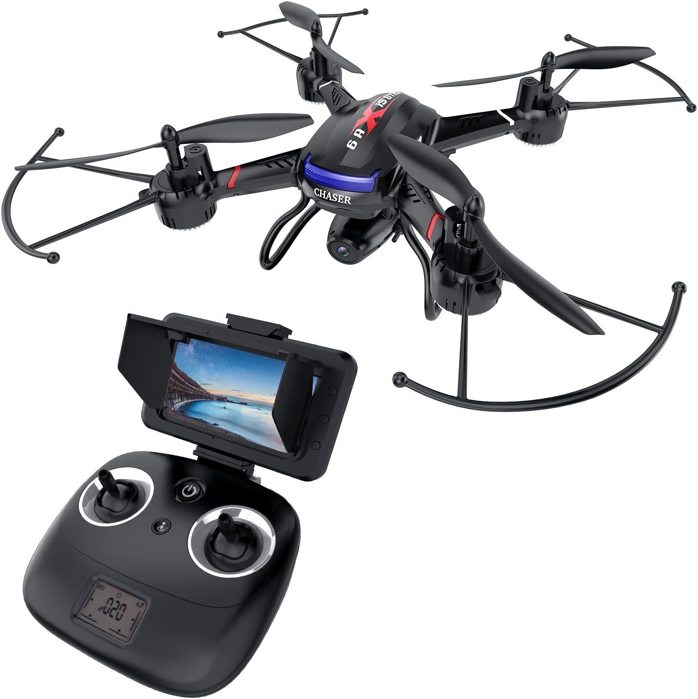Holy Stone F181G FPV RC Drone with HD Camera 720P FOV 120° Live Video