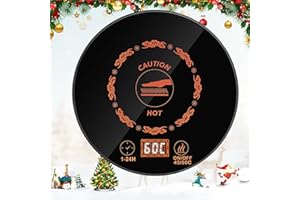 DICROSS Coffee Mug Warmer for Desk with Auto Shut Off,Coffee Cup Warmer for Desk with 2 Adjust Temp.&24 Hours Timer-Coffee Gifts