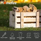 Homefire Supapak Wood Kindling 12 Pack for Stoves & Fires, Sustainably Sourced view 3