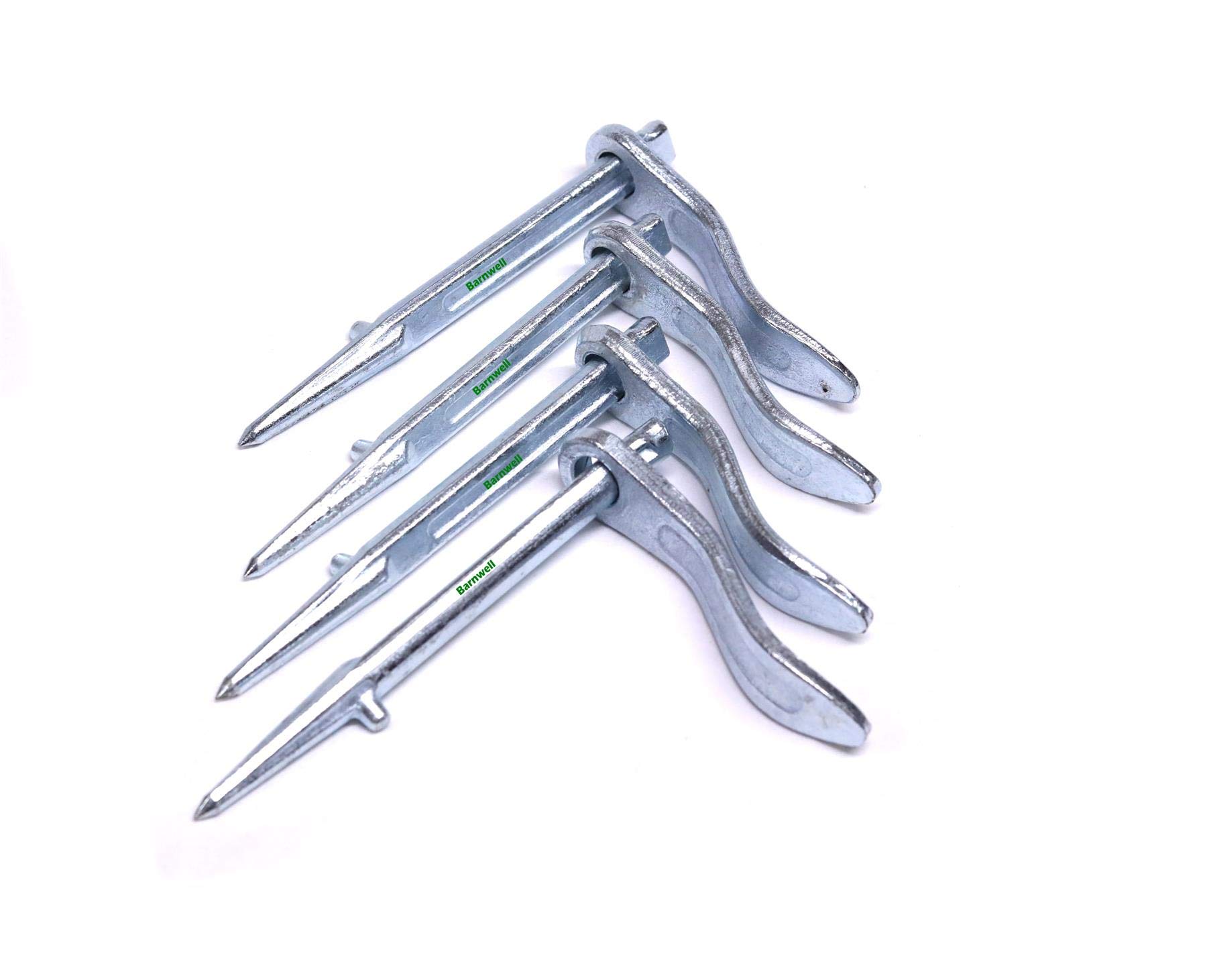 Barnwell Deluxe Round Dutch Pins Pack of 4 Block Concrete Hook Masons Peg