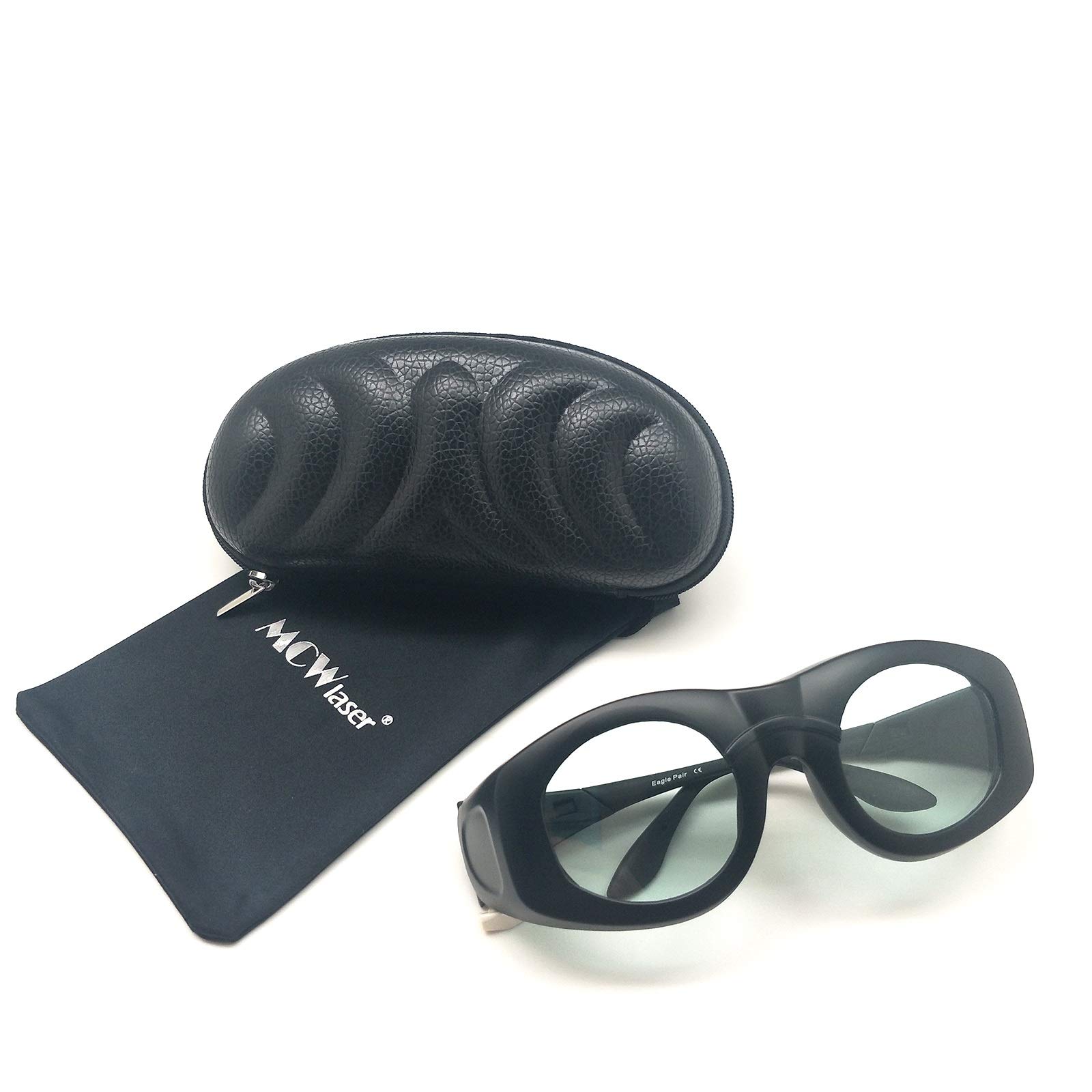 MCWlaser Laser Safty Protective Goggles Glasses Eyewear For 980-2500nm Spectrum Continuous Absorption Type For Laser Beauty Fical Redness Hair Removal Surgery Industrial EP-10