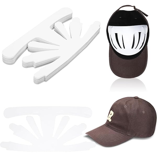 Shapers Image Camouflage Cap Inserts - 2 Pack EVA Foam Crown Shapers For Baseball Hats