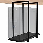VIVO Heavy Duty Under-Desk PC Mount Shelf, Computer CPU Holder, Supports up to 44 lbs, Black, Mount-PCSF1