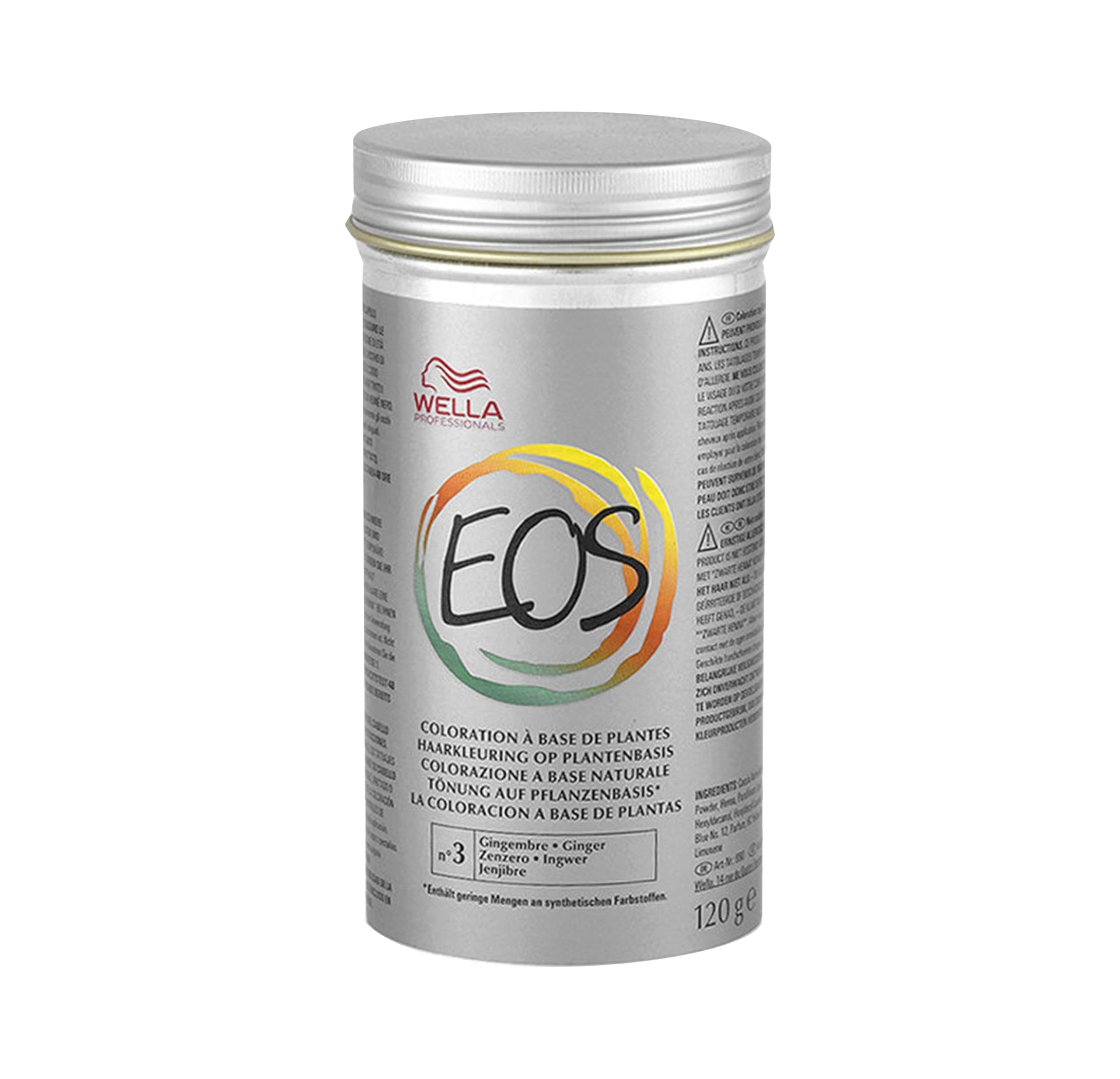 WELLA EOS Plant Based Hair Color, Iii Ginger, 0.12 kg