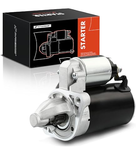 A-Premium Starter Motor Compatible With Honda Civic 2006 2007 2008 2009 2010 2011 1 3l 12v 1 0kw 9 Teeth Clockwise Replace 31200rmx004 Sm71003