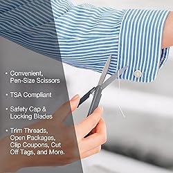 PLUS Pen Style Compact Twiggy Scissors with Cover