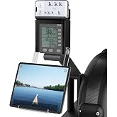 Phone &amp; Tablet Holder Compatible with Concept 2 Rowing Machine &amp; Skierg | Only for PM5 Monitor, Rower Accessories, 2-in-1 Phone &amp; Tablet Mount Stand for Model D&amp;E and Rowerg, NOT for PM3/PM4