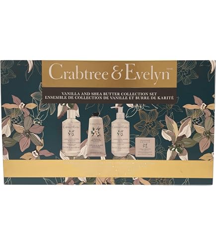 Amazon.com : Crabtree & Evelyn 4 Piece Gift Set Tin (4-piece Set