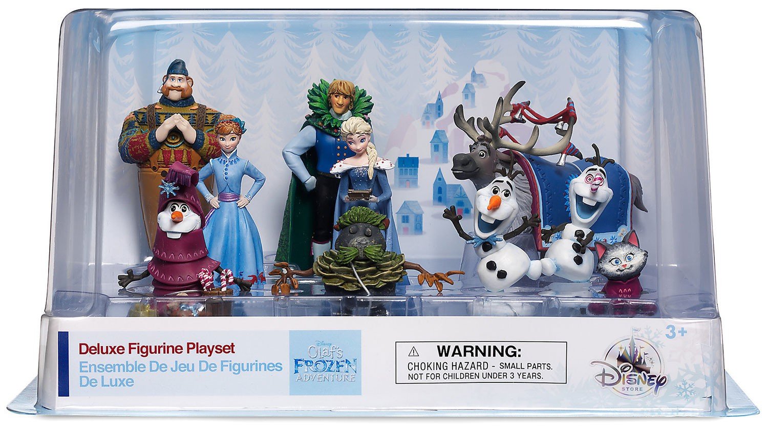 Olaf's Frozen Adventure Deluxe Figure Play Set 10Pcs. Amazon.co.uk