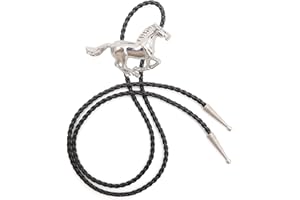 WENTUR Bolo Ties for Men Western - Handmade 3D Horse Bolo Tie Design Cowboy Bolo Tie for Women Cowgirl Western Costume Accessories