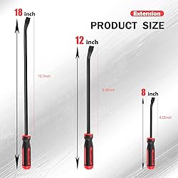 TOOLEAGUE Utility 3Pcs Pry Bar