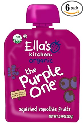Ella S Kitchen Organic 6 Months Baby Food Smoothie Fruit Puree
