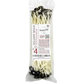 Amazon.com: PremiumCraft Square Braid Cotton Candle Wick - #6, Tabbed ...
