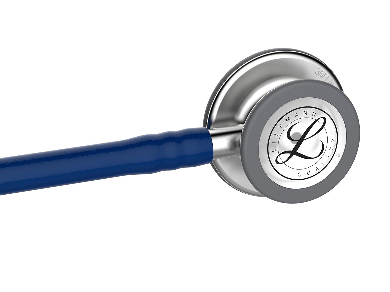 3M Littmann Classic III Stethoscope, Machined Stainless Steel Chestpiece, Navy Blue Tube, 27 inch, 5622