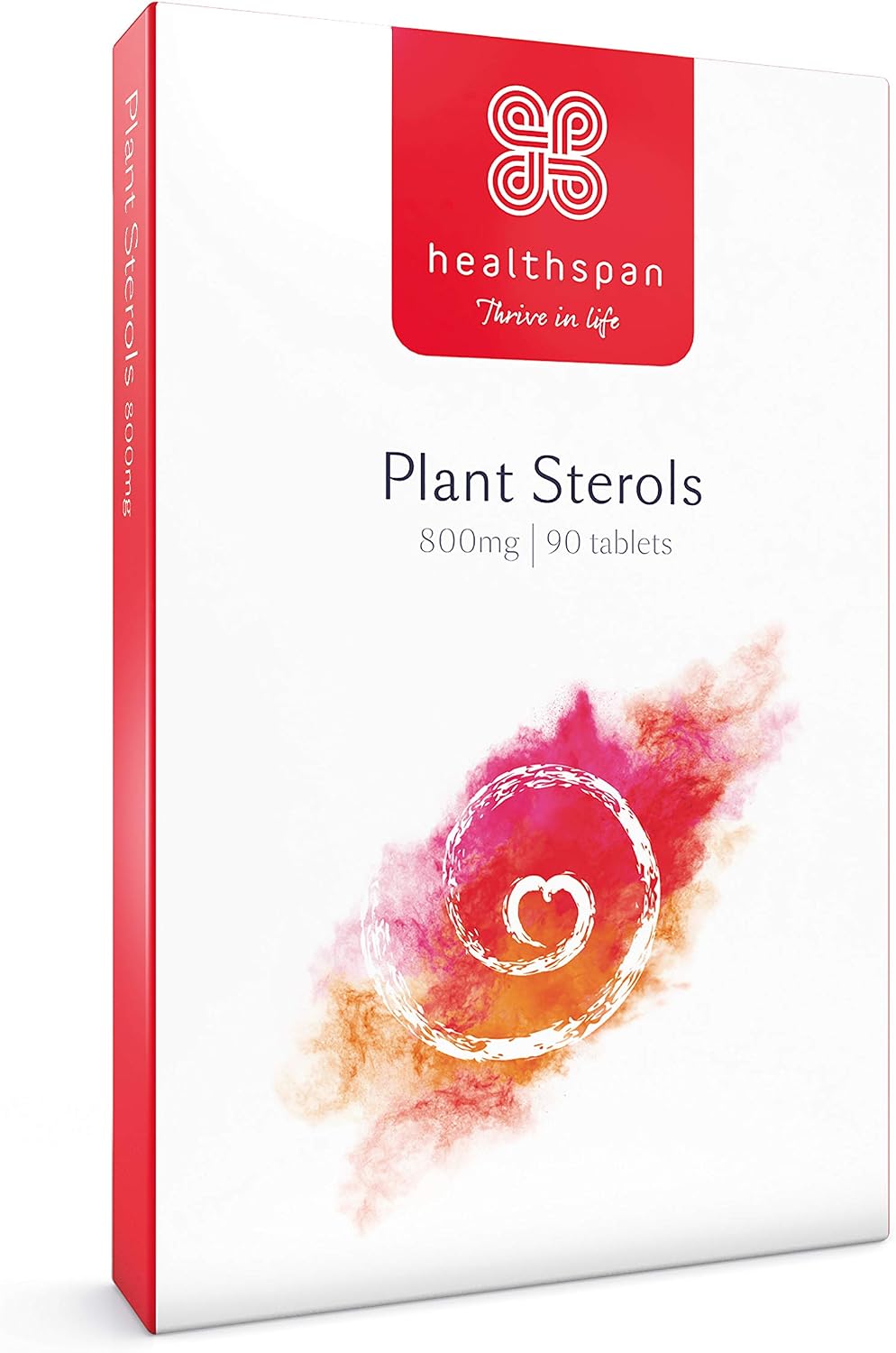 Healthspan Plant Sterols 2400mg - 90 Tablets - High Strength - Supports Normal Cholesterol Levels - UK Manufactured