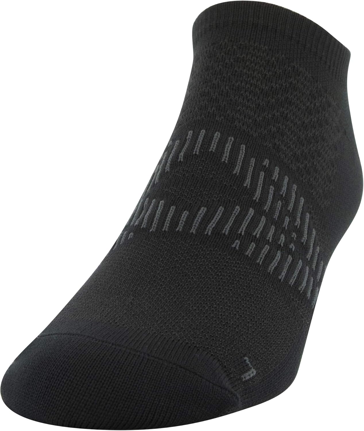 Gildan Men's Flat Knit No Show Socks, Black/Merlot, Shoe Size: 6-12 at  Men’s Clothing store