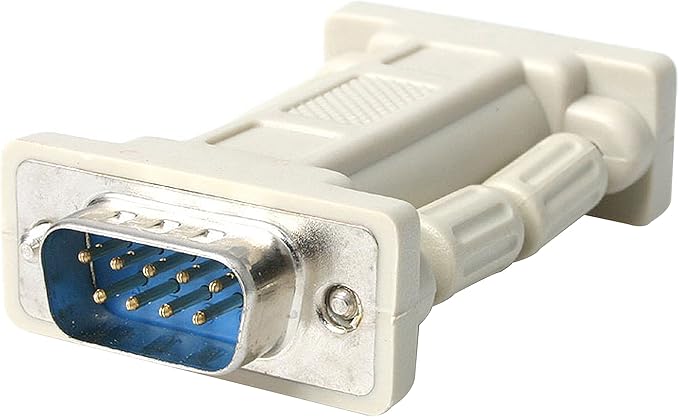 Amazon.com: StarTech.com DB9 RS232 Serial Null Modem Adapter - Null ...